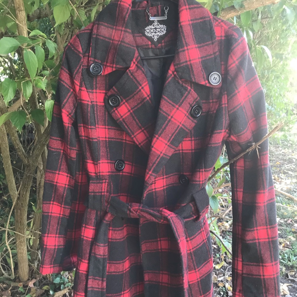 joujou red and black petticoat